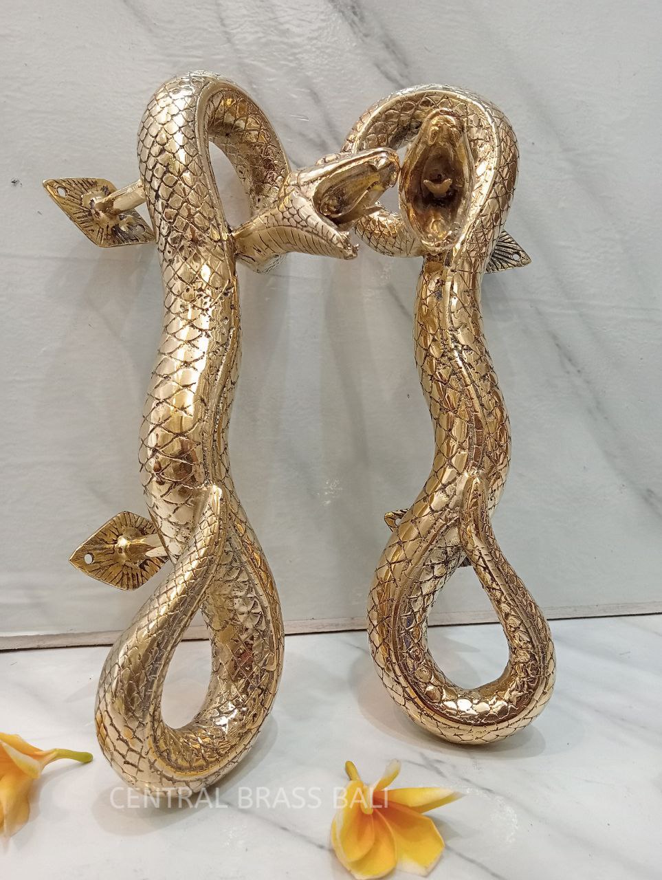 2x Left/right door Handle, Snake Handles, Rattlesnake Sculpture Handle, Entrance Door Handle, Unique Snake Pulls, Striking Snake Door opener