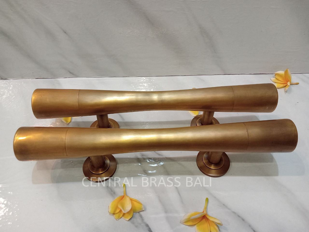 2x pcs 40 cm plain Classic door handle pair Vintage, French door pulls, front door handle, Door handle pull, door handle set, main entry tool