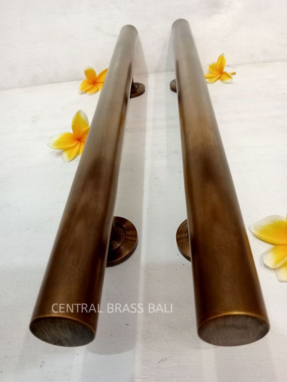 60 cm vintage door handle pair antique, PLAIN door handle, front door handle, Door handle pull, door handle set, main entry tool door decor