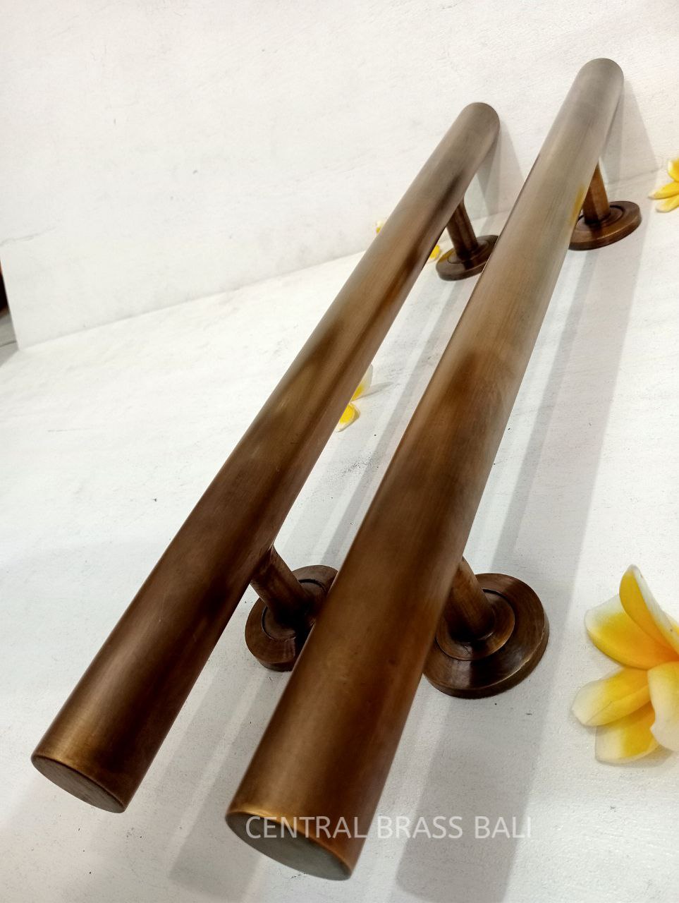 60 cm vintage door handle pair antique, PLAIN door handle, front door handle, Door handle pull, door handle set, main entry tool door decor