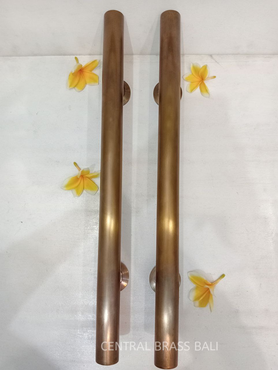 60 cm vintage door handle pair antique, PLAIN door handle, front door handle, Door handle pull, door handle set, main entry tool door decor