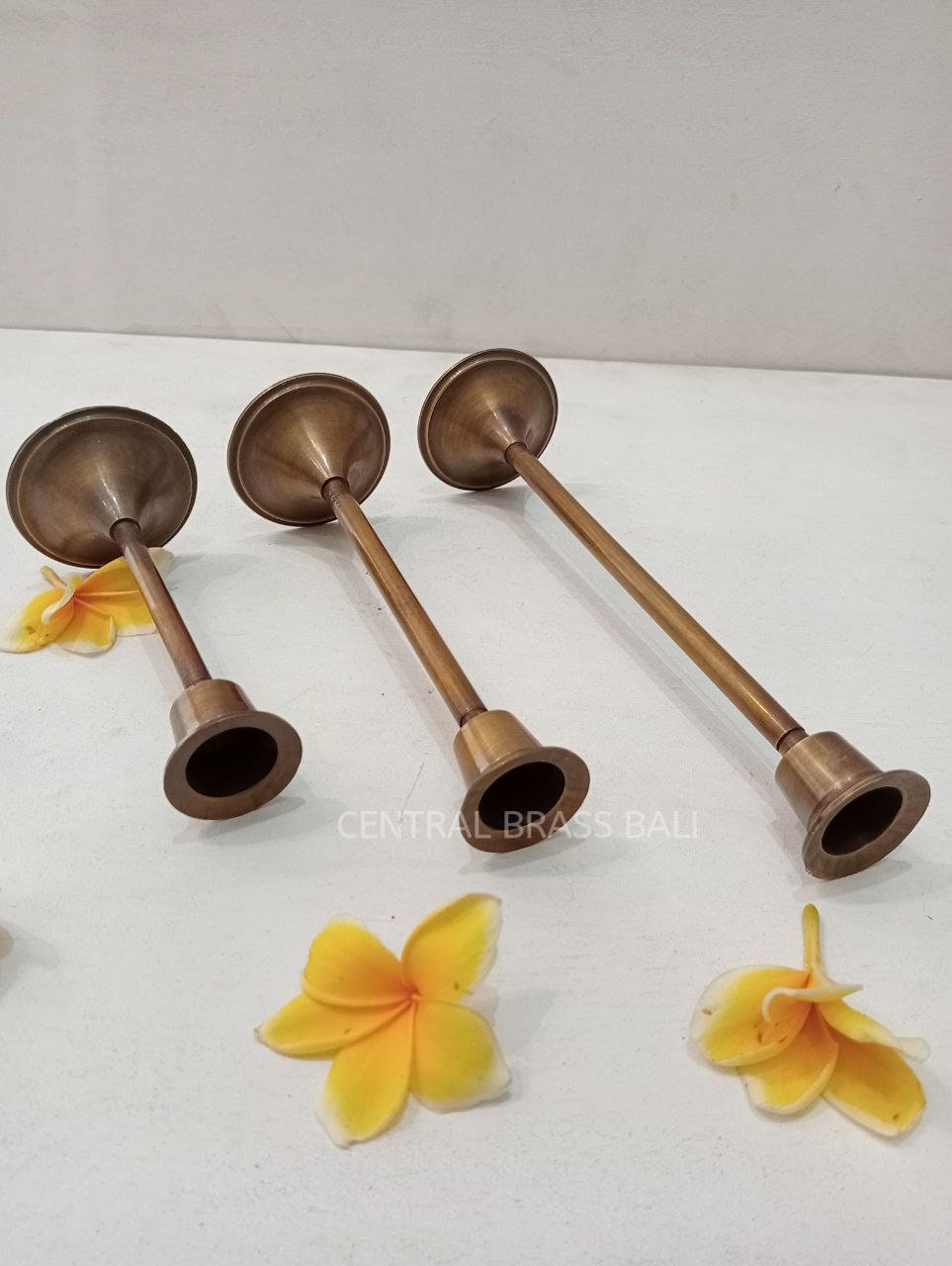 Solid Brass Candlestick Set, Classic Victorian Candle Holders