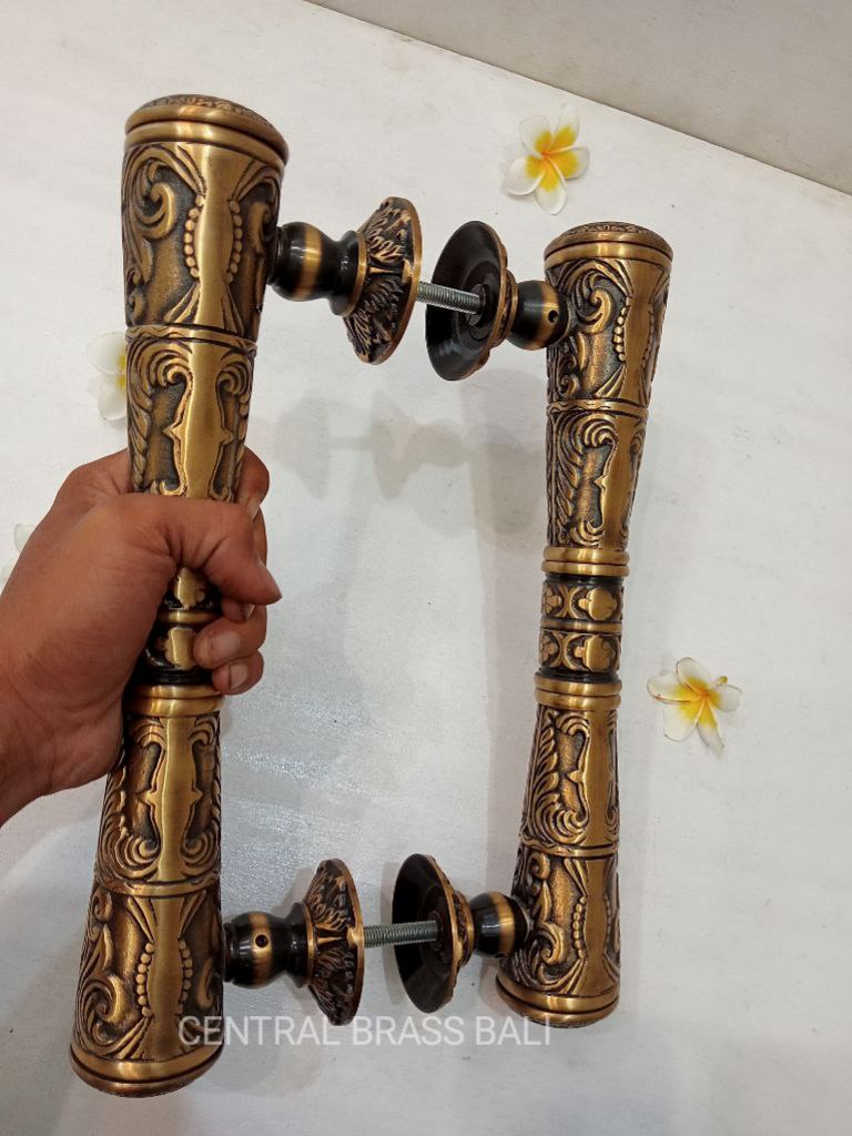 2x pcs 33 cm Victorian door Handle, Vintage Classic Victorian door handle , French door pulls, front door handle, Door handle pull, door handle set, main entry tool