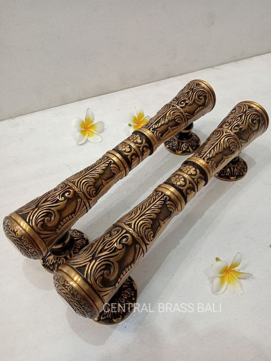 33 cm Vintage Victorian door handles set of 2pcs (a pair)