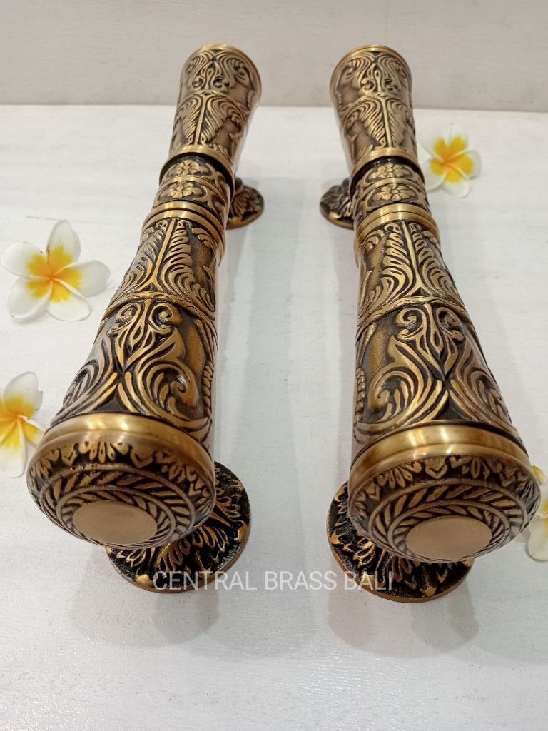 2x pcs 33 cm Victorian door Handle, Vintage Classic Victorian door handle , French door pulls, front door handle, Door handle pull, door handle set, main entry tool