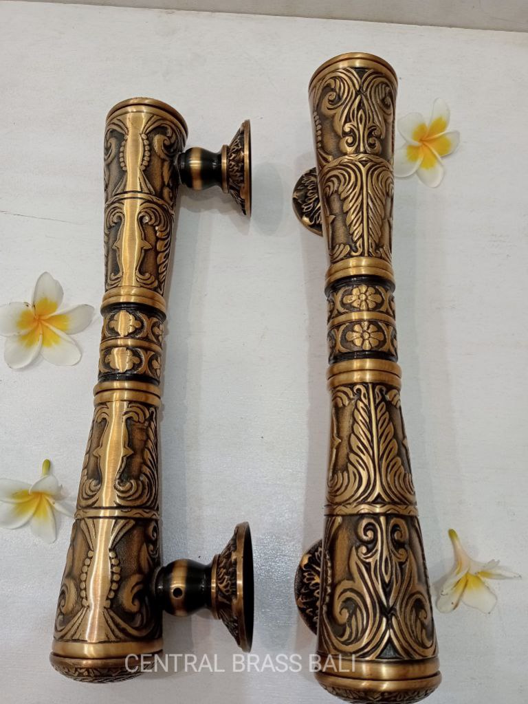 2x pcs 33 cm Victorian door Handle, Vintage Classic Victorian door handle , French door pulls, front door handle, Door handle pull, door handle set, main entry tool
