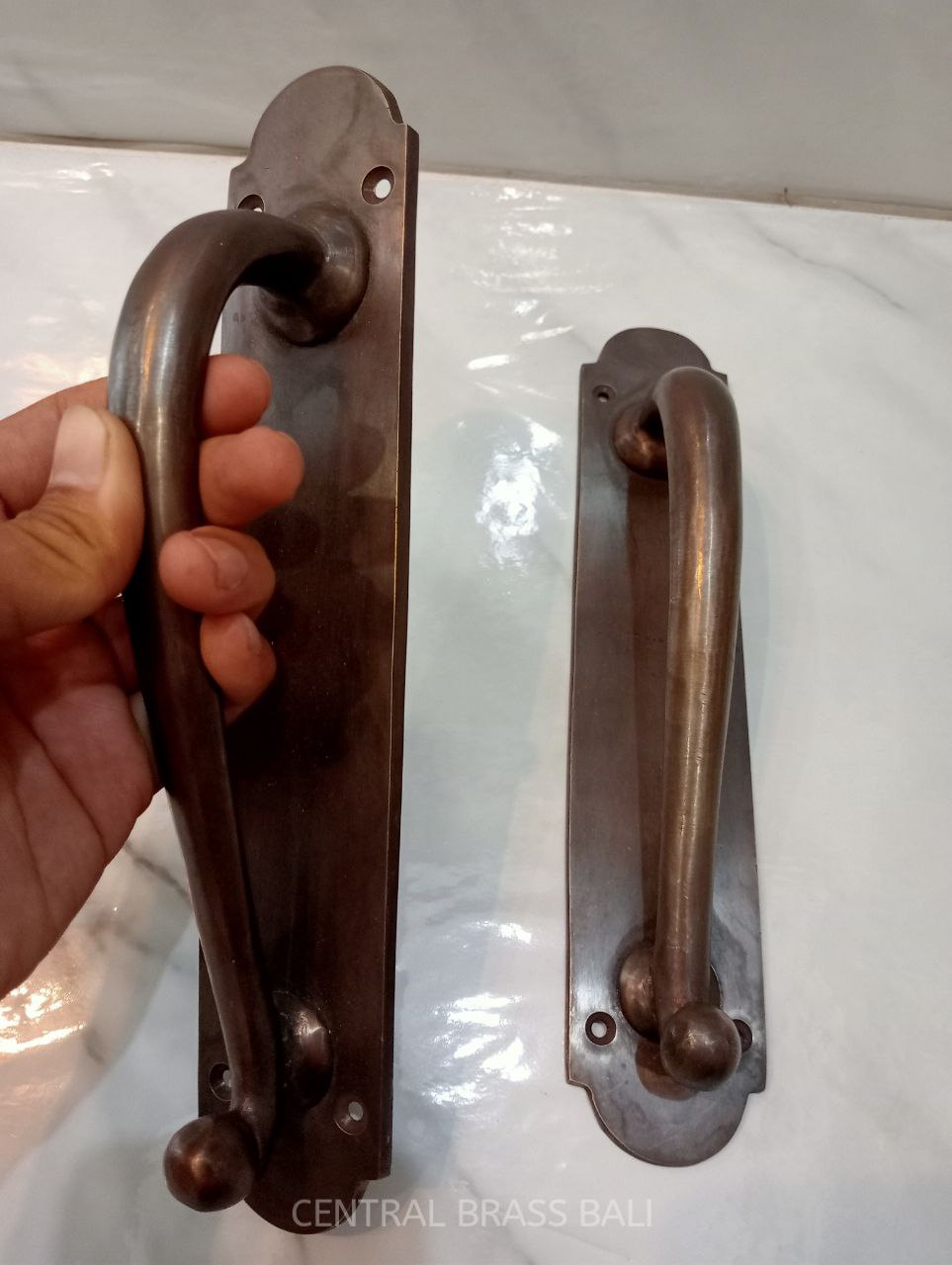 2x pcs 27 cm Classic door handle VINTAGE, French door pulls, front door handle, Door handle pull, door handle set, main entry tool