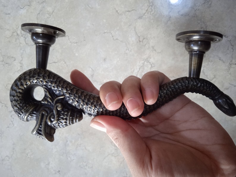 7''5 Inch Dragon Handle for Front Door | main entry pull door handle | Amazing Decorative House