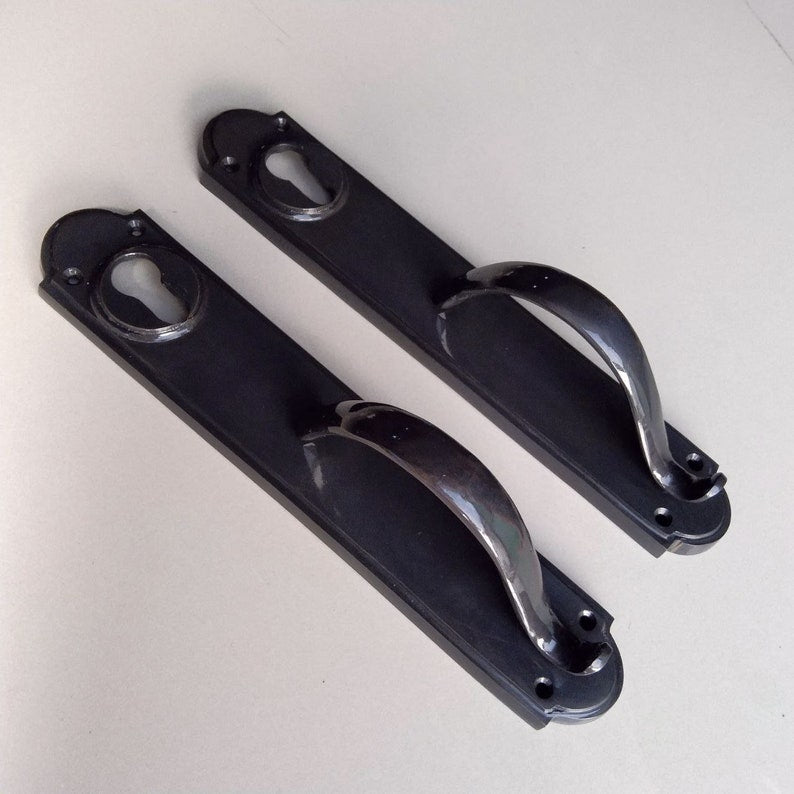 Vintage Main entry pull handle solid brass