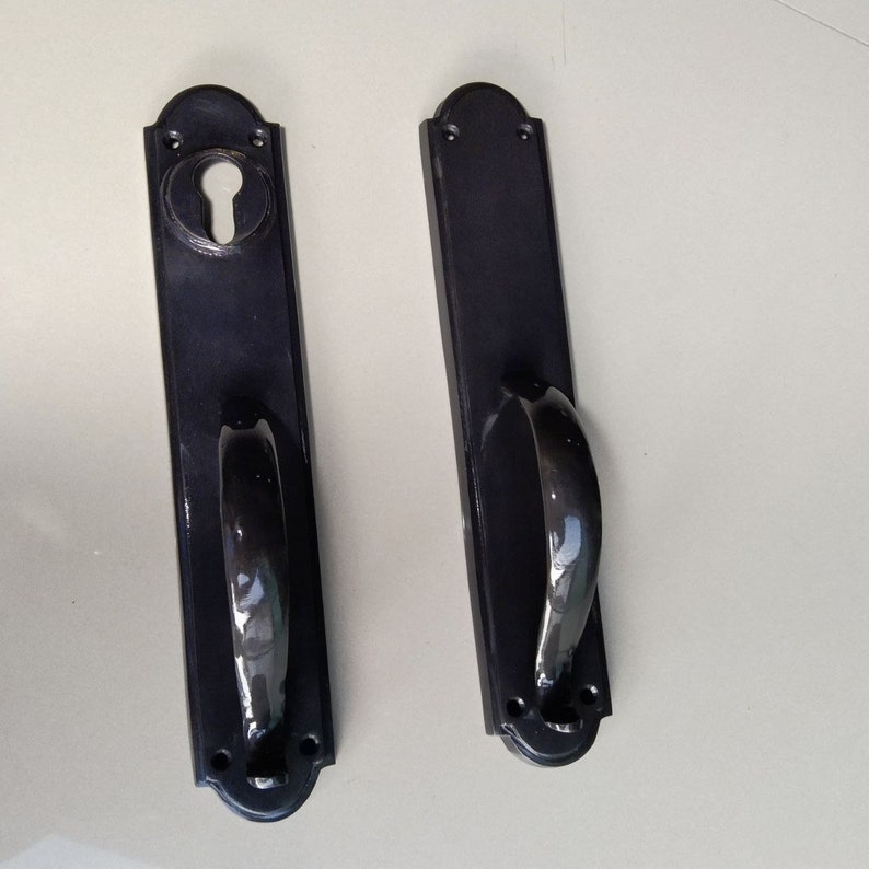 Vintage Main entry pull handle solid brass