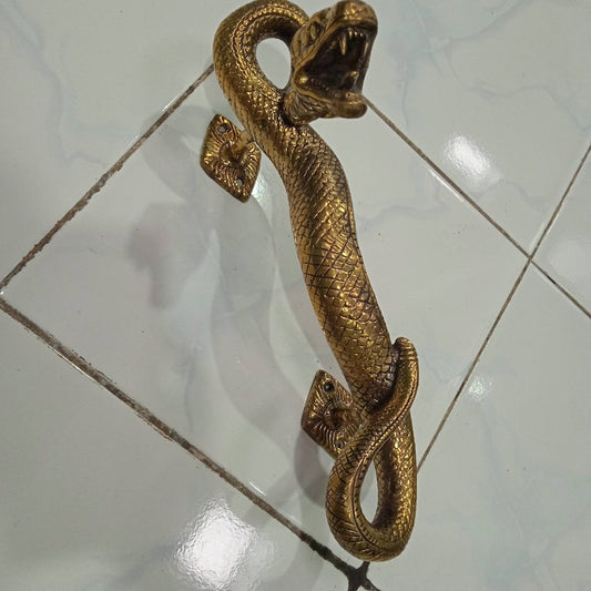 2x Left and right door Handle, Snake Handles, Rattlesnake Sculpture Handle, Entrance Door Handle, Unique Snake Pulls, Striking Snake Door opener