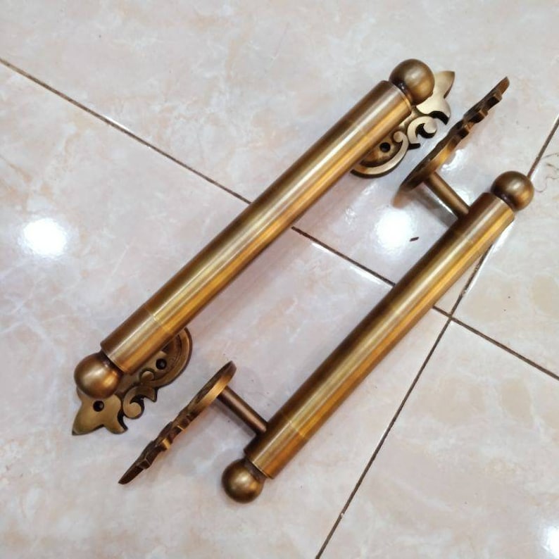 34 cm plain handle | Vintage plain handle | unique front door Handle