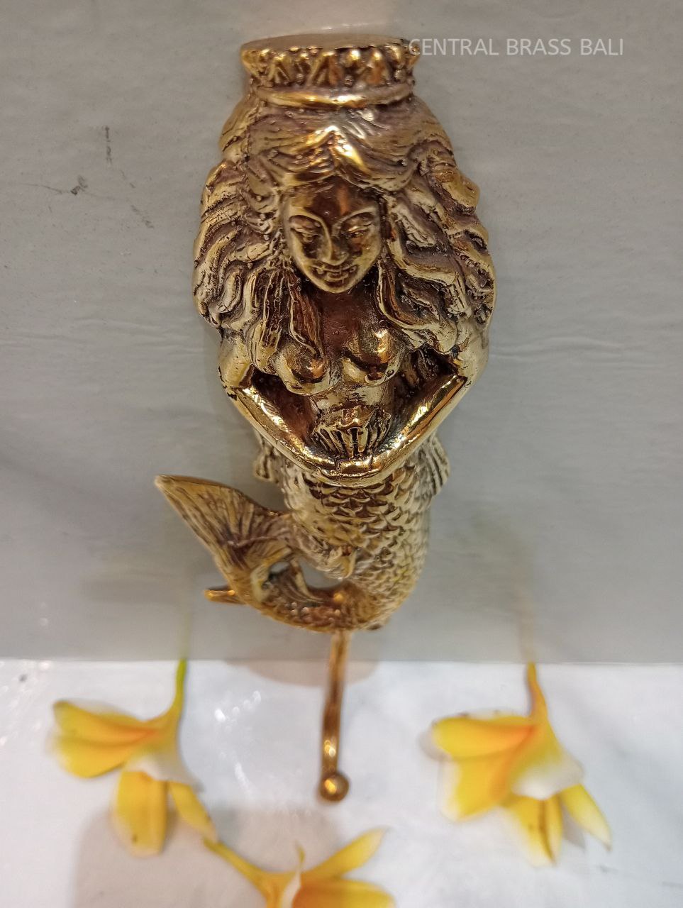 3pcs Brass Mermaid Hooks