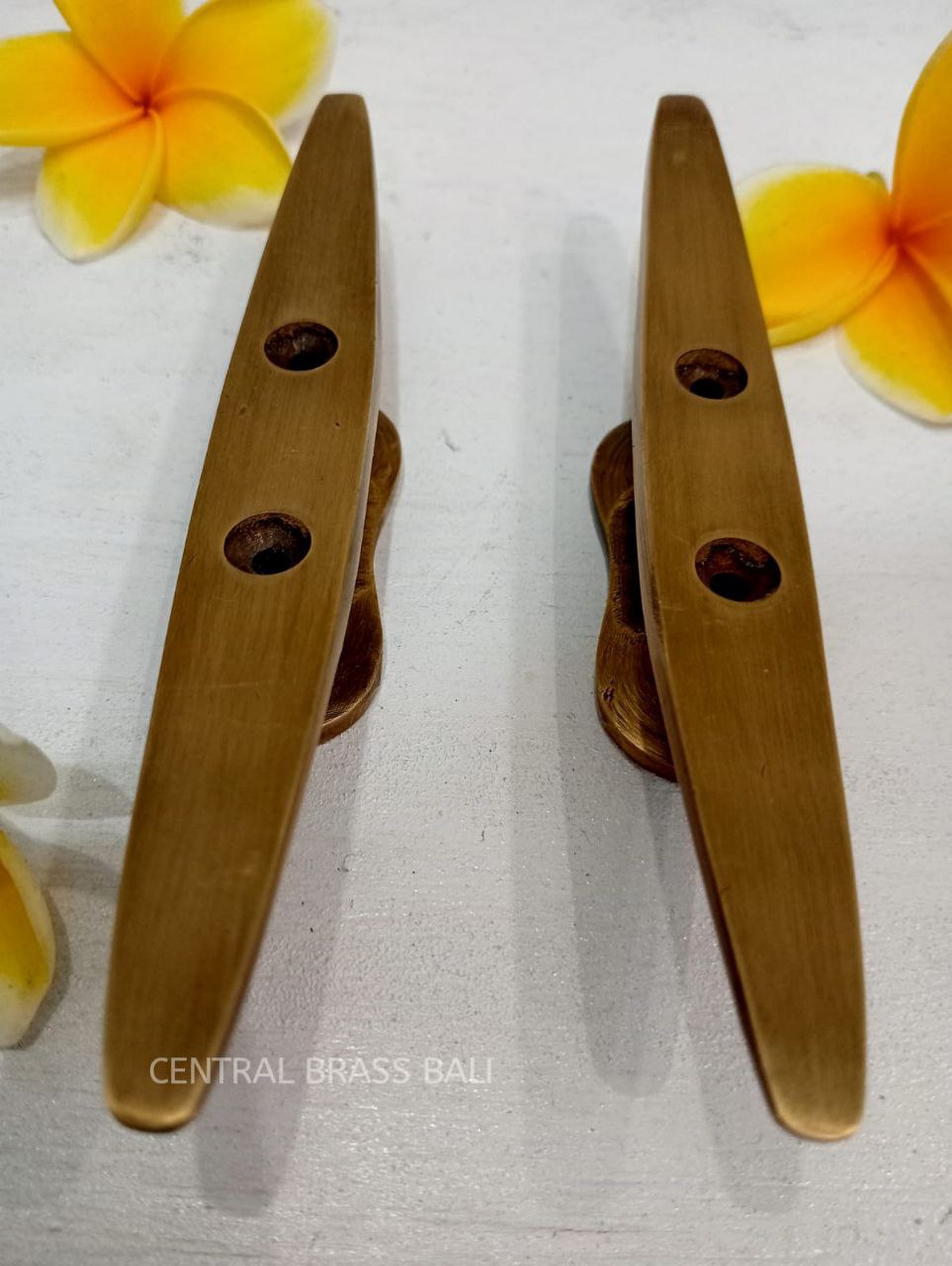 4pcs Cleat hook Brass