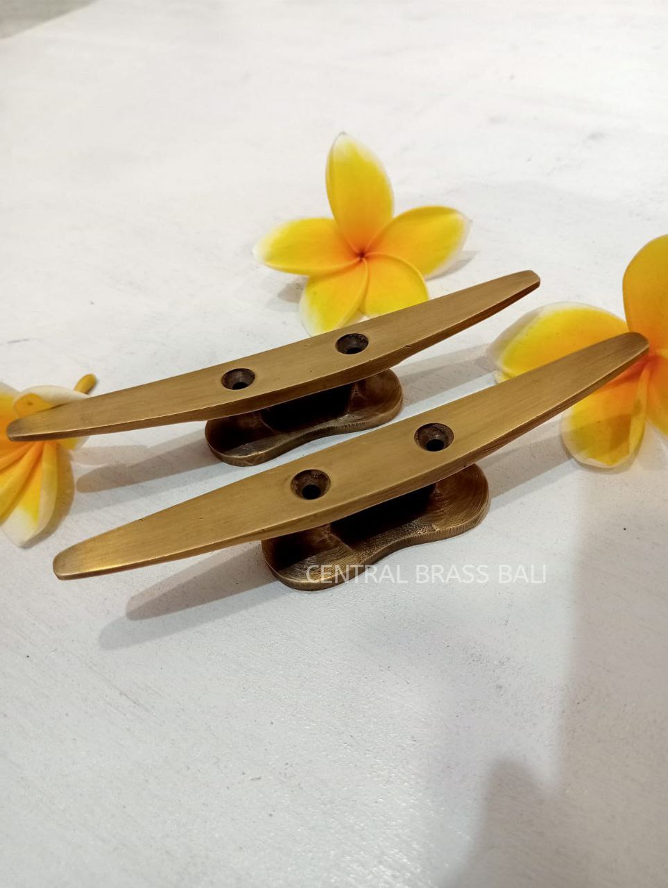 4pcs Cleat hook Brass