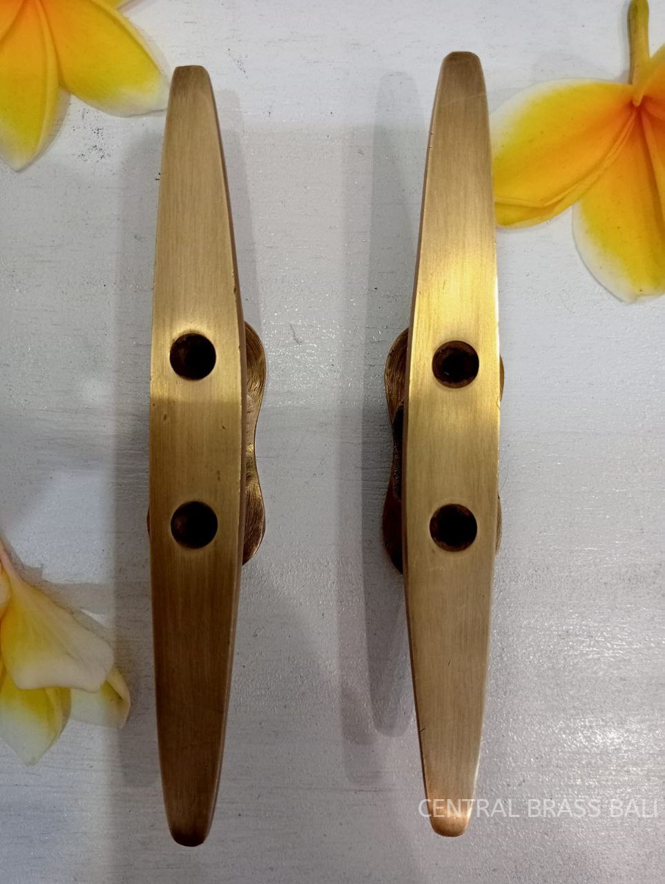 4pcs Cleat hook Brass