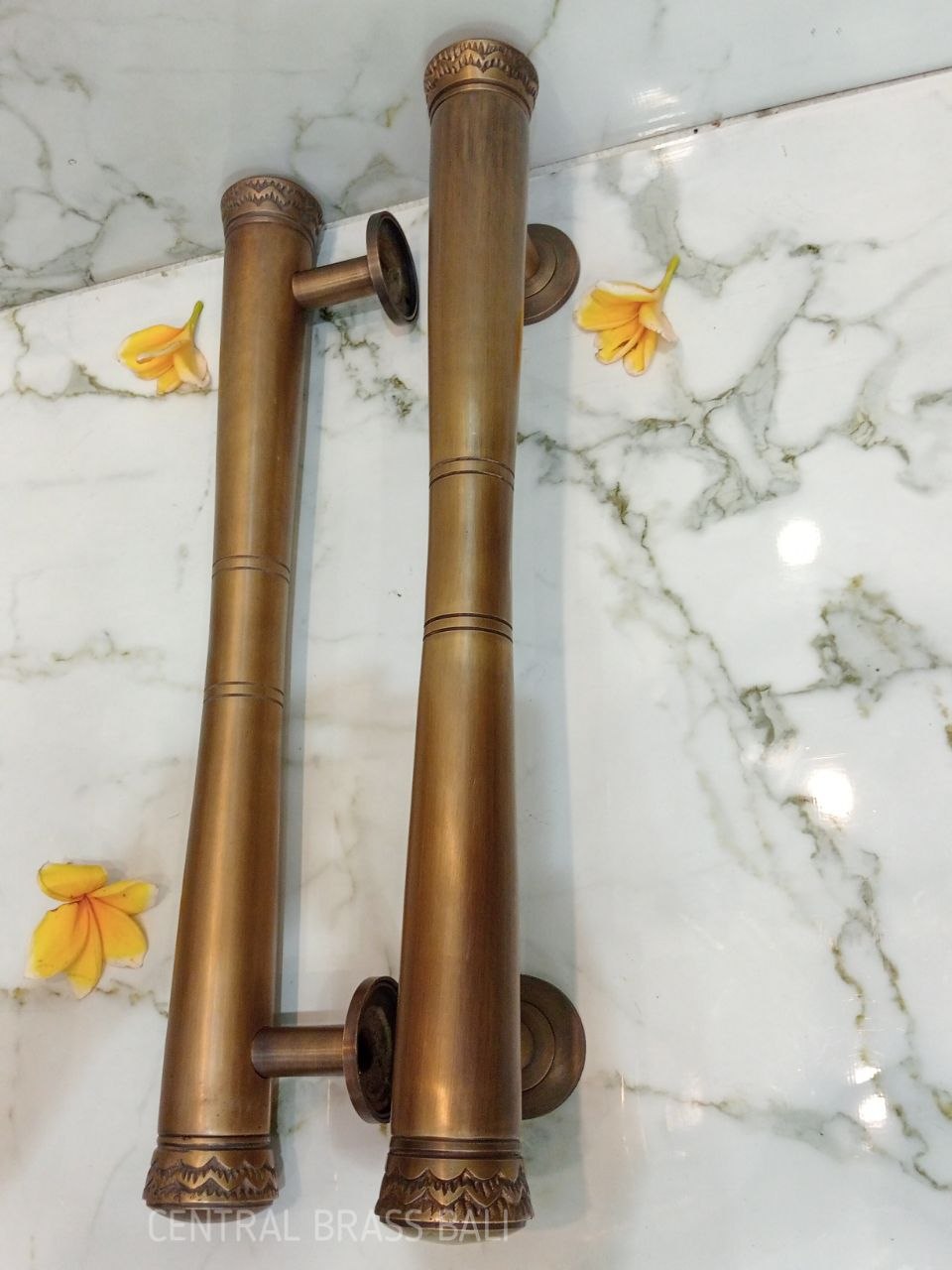 2pcs 50cm plain list Bali handles for main entry door handles