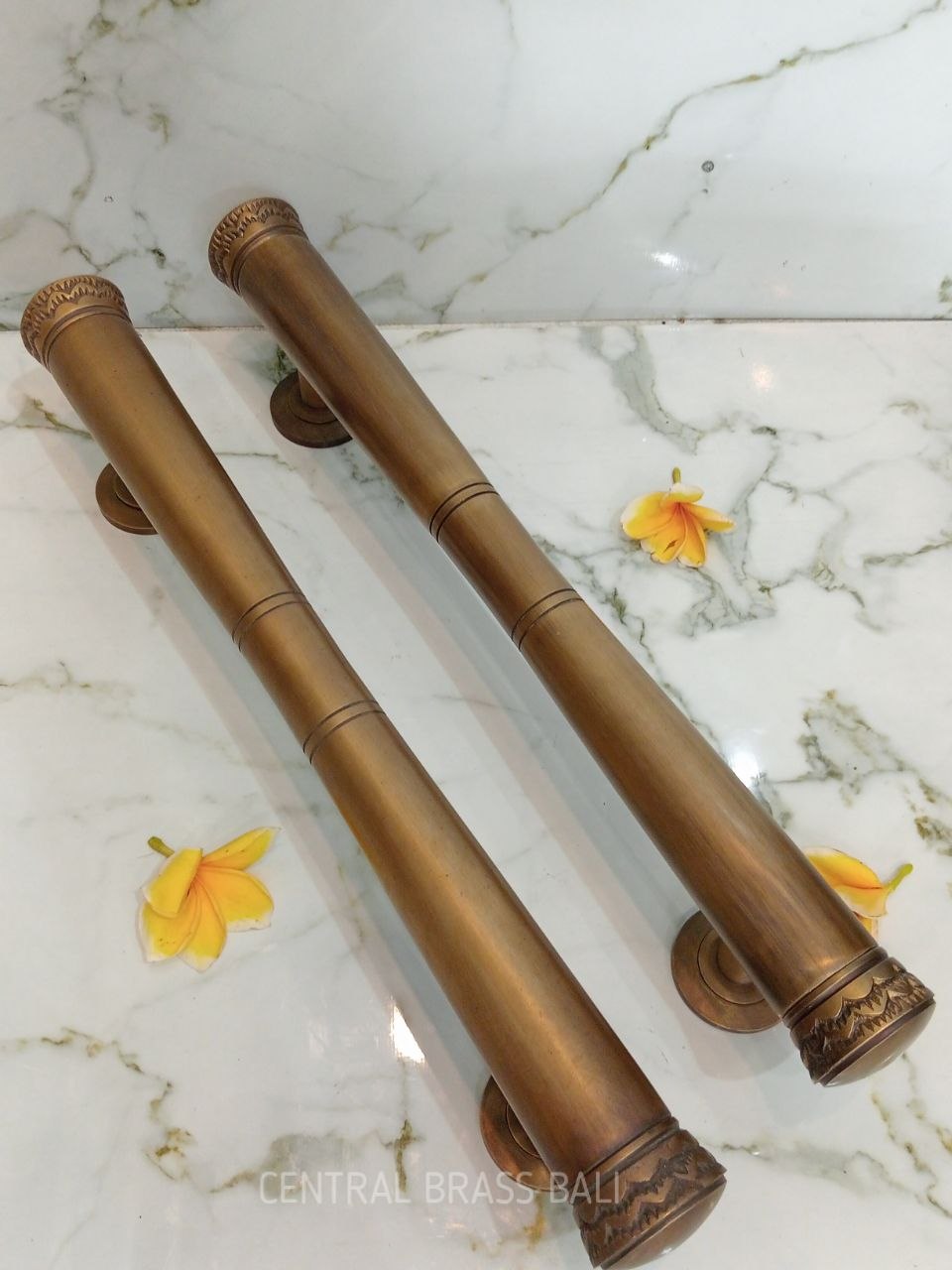 2pcs 50cm plain list Bali handles for main entry door handles