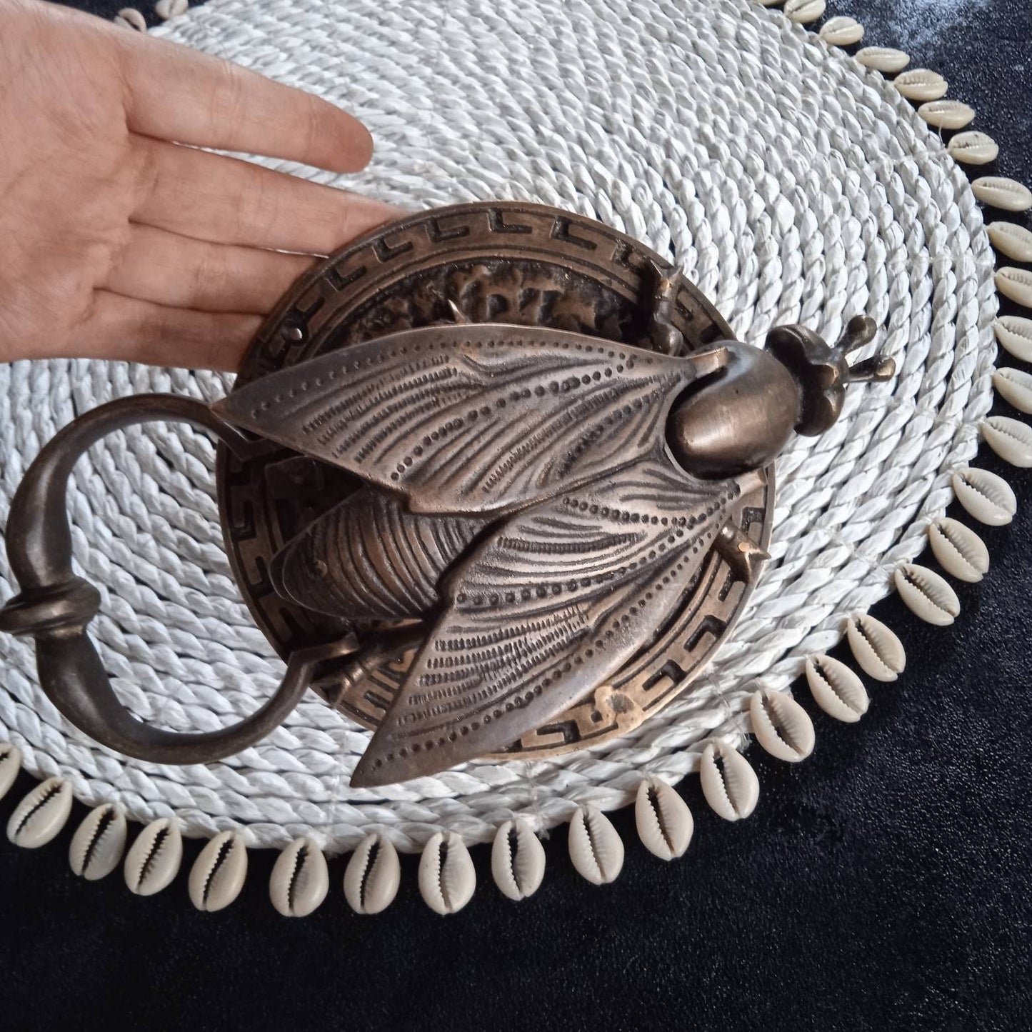 Solid Brass Fly Door Knocker | Unique Insect Design
