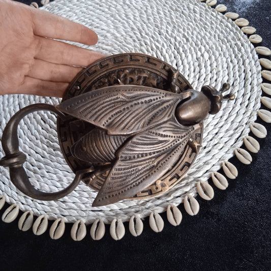 Solid Brass Fly Door Knocker | Unique Insect Design