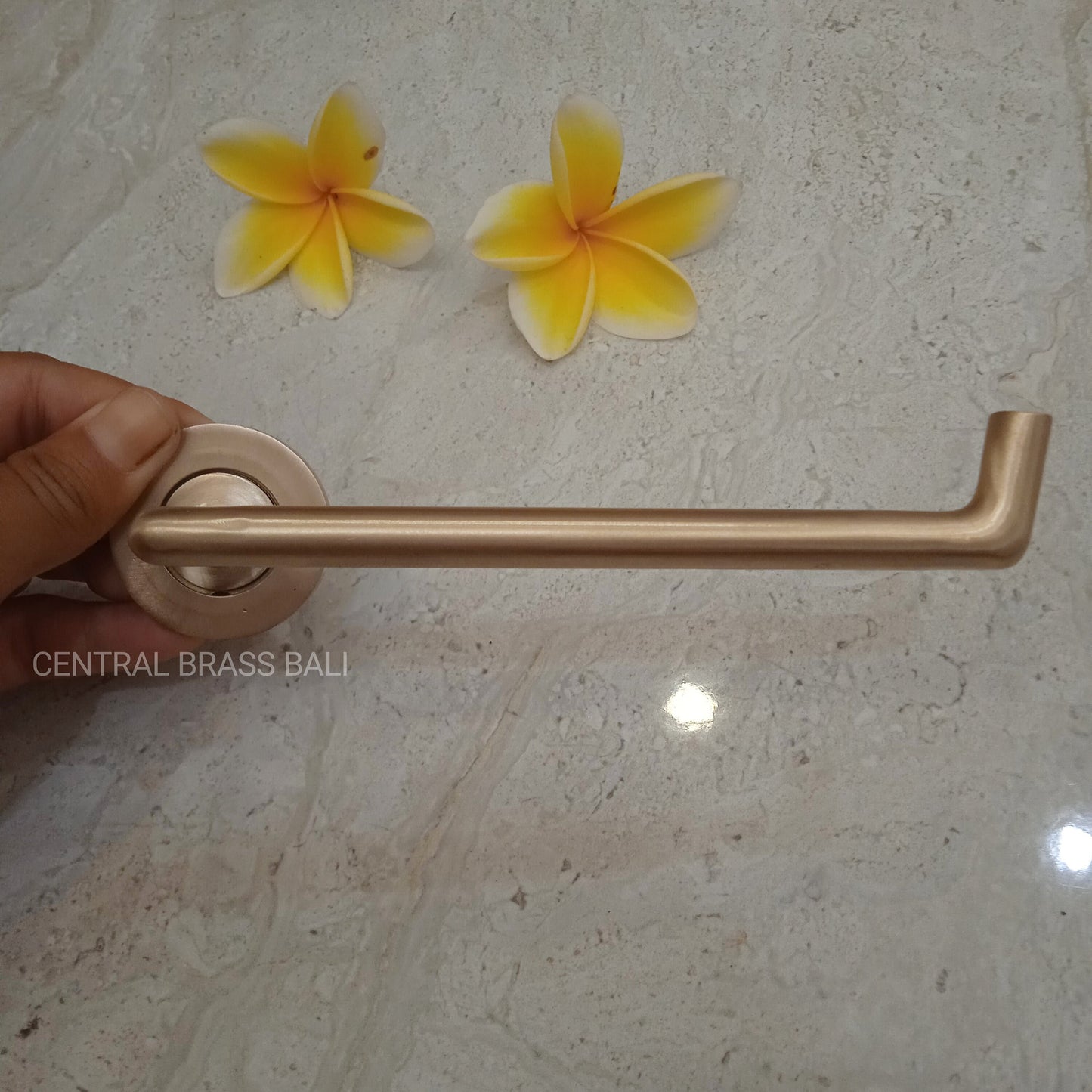 Minimalist Brass Toilet Paper Holder, Solid Brass Bathroom Tissue Holder, Modern Hand Towel Hanger, Wall Mounted Bathroom Hardware