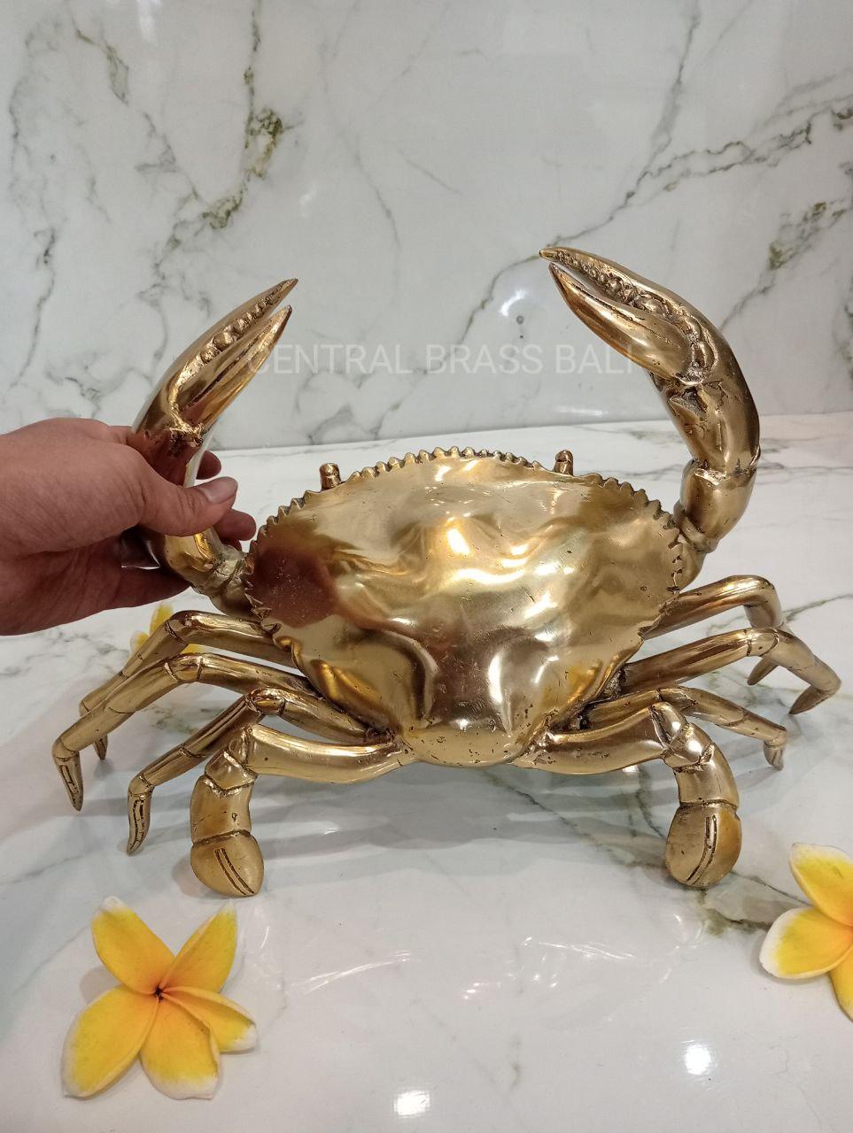 1xpcs Large 14.56" Crabs Figurine | Large Nautical Art Sculpture
