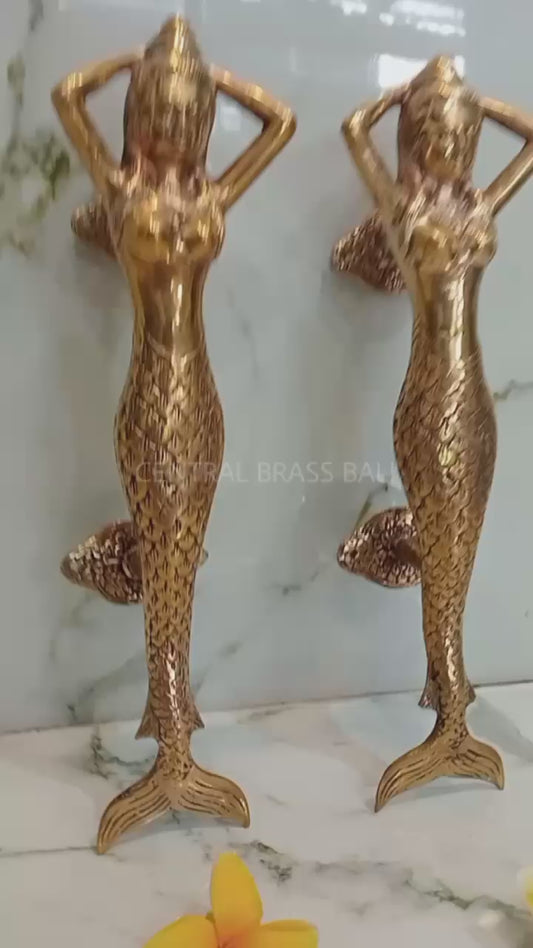 Rustic mermaid 32 cm
