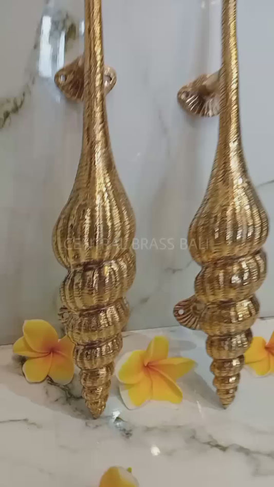 Set of 2pcs Shell Door handle