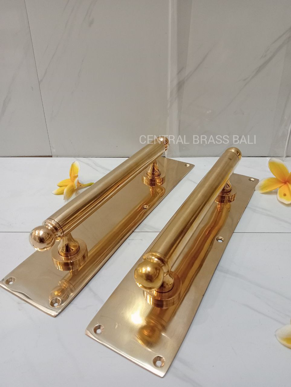 32cm plate pipe door handle