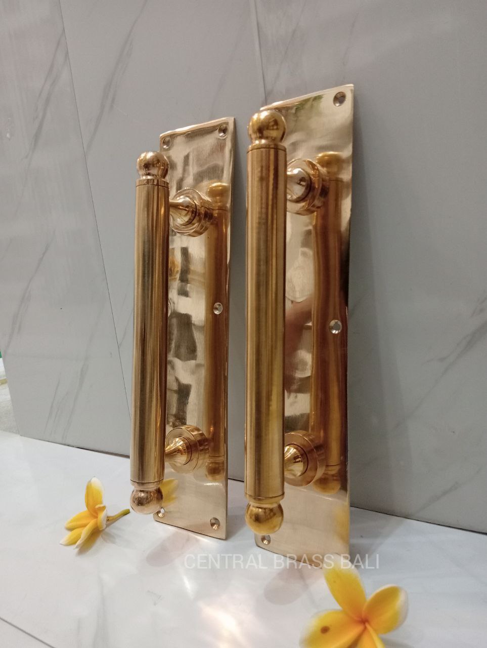 32cm plate pipe door handle