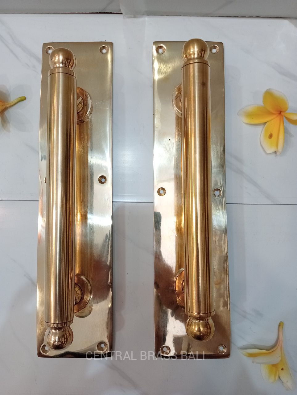 32cm plate pipe door handle