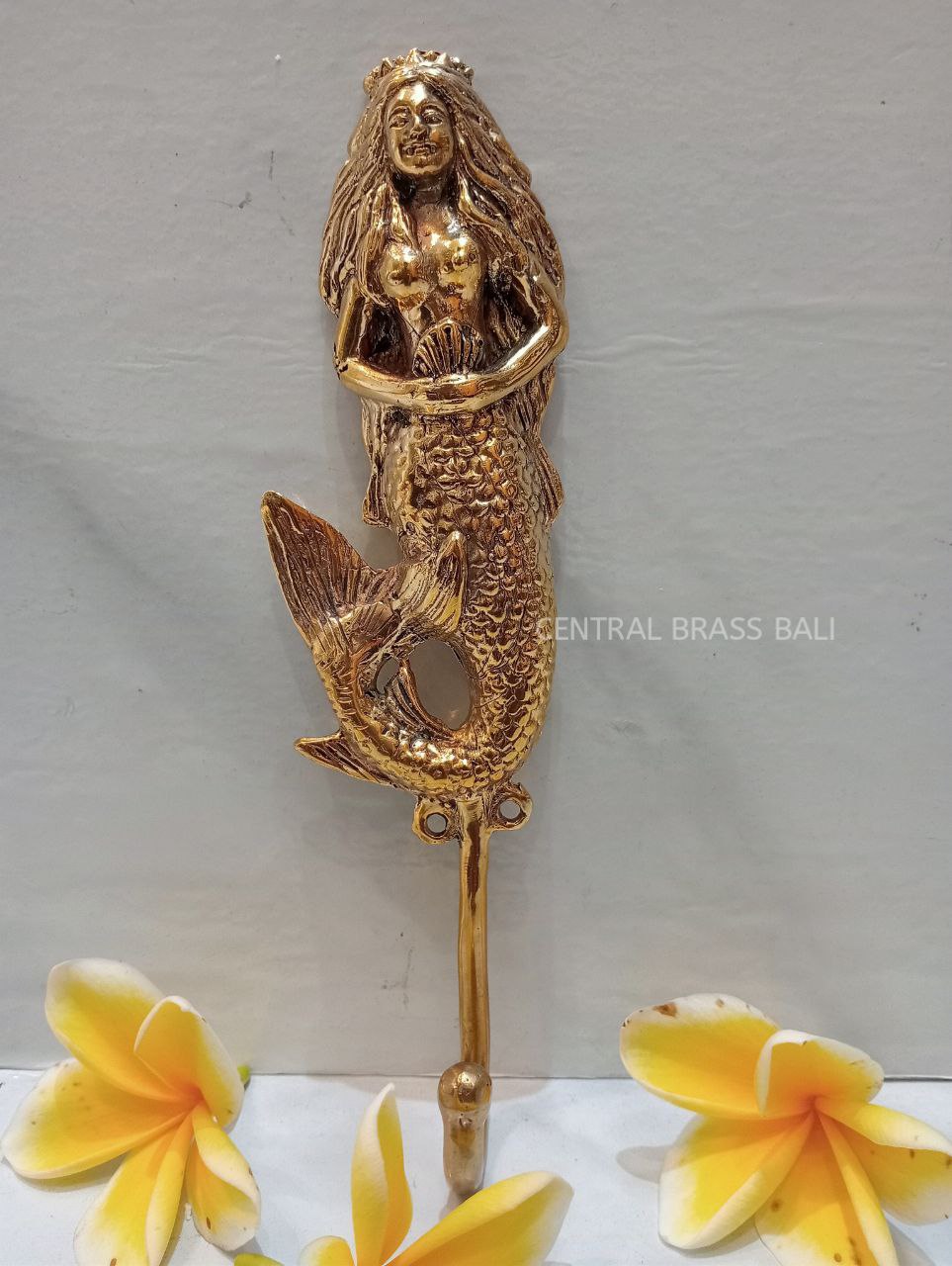 3pcs Brass Mermaid Hooks