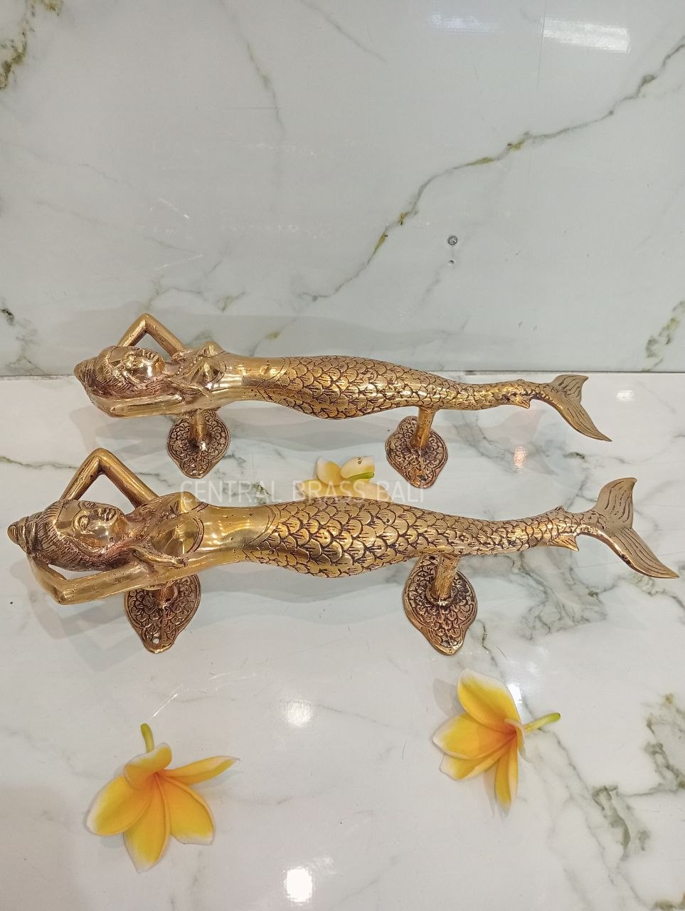 Rustic mermaid 32 cm
