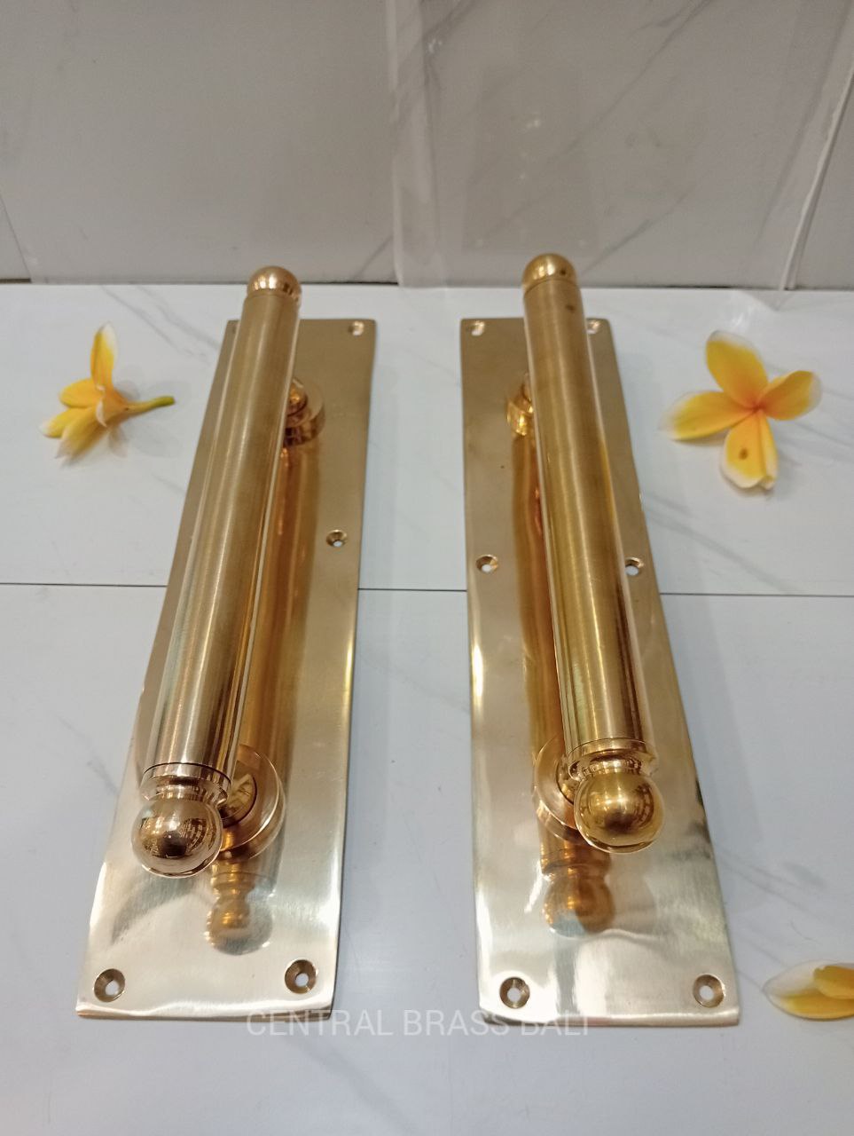 32cm plate pipe door handle