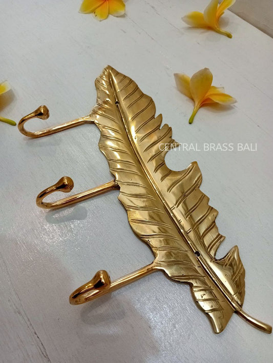 Big leaf door Brass Hooks