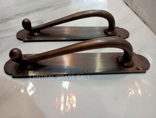 2x pcs 27 cm Classic door handle VINTAGE, French door pulls, front door handle, Door handle pull, door handle set, main entry tool