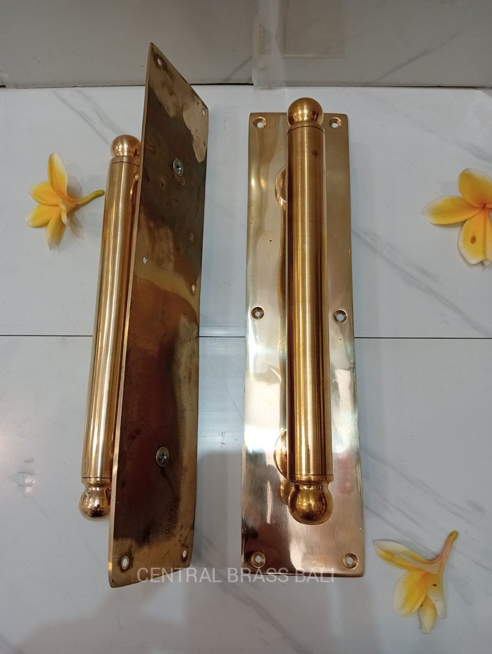 32cm plate pipe door handle