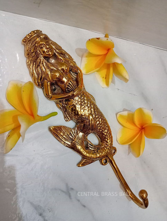 3pcs Brass Mermaid Hooks