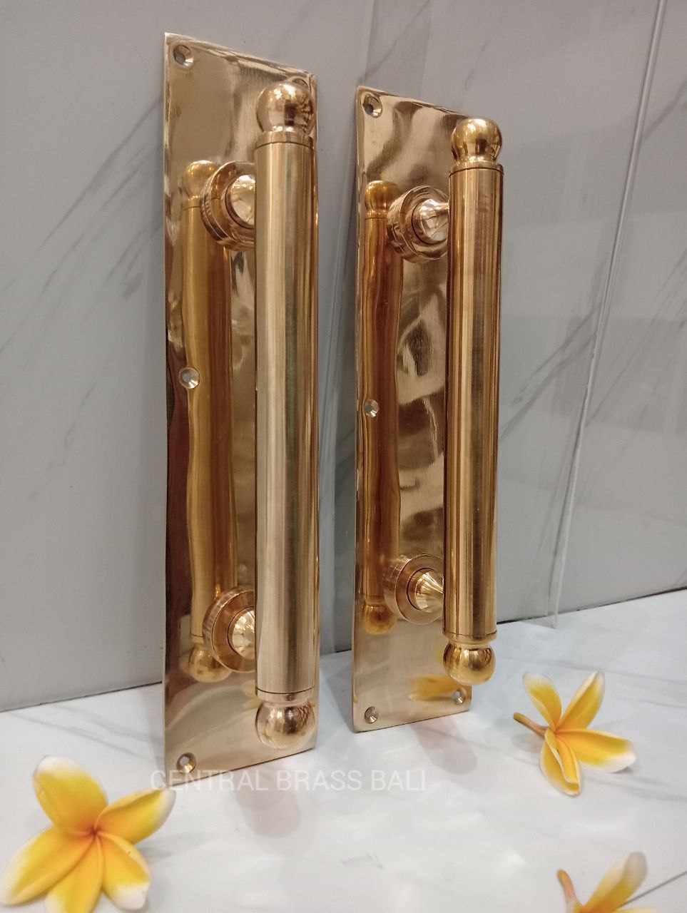32cm plate pipe door handle