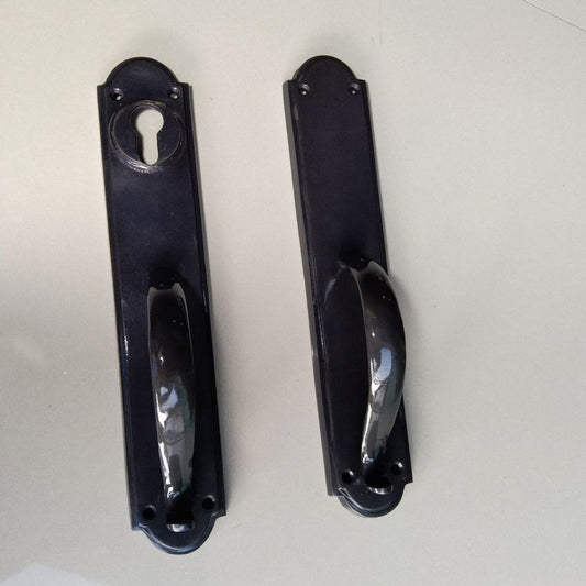 Vintage Main entry pull handle solid brass